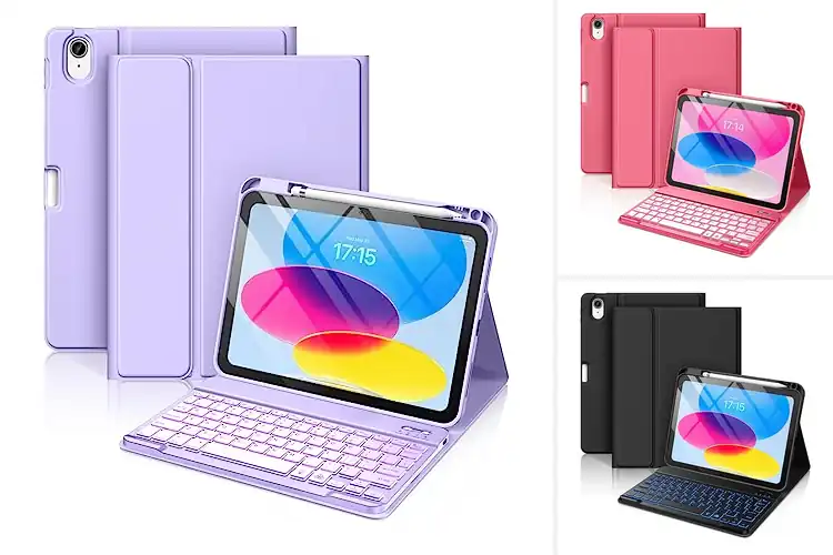 Detailed view of Best 10.9 Inch iPad Keyboard Case