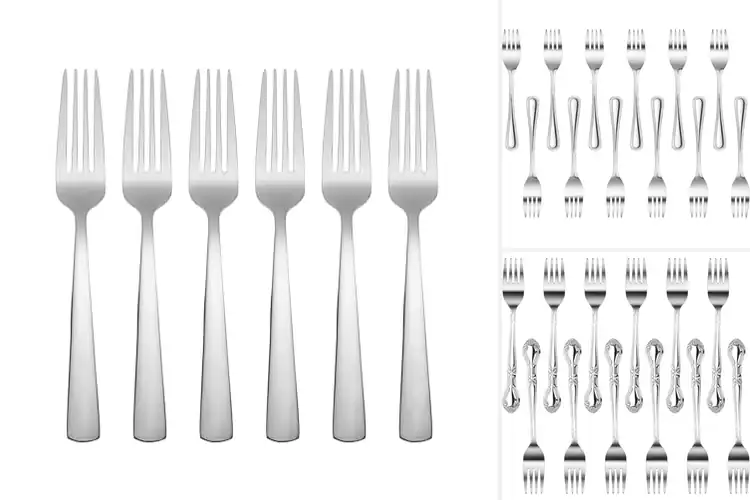 Detailed view of Best 18/0 Stainless Steel Salad Forks
