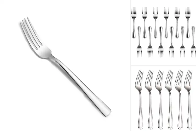 Detailed view of Best 18/0 Stainless Steel Salads Forks