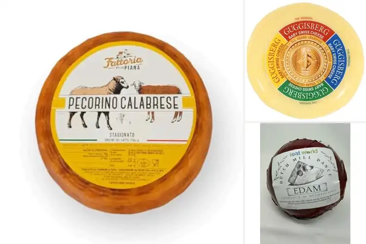 Detailed view of Best 4lb Cheese Wheels: Indulge in Rich Flavors & Textures