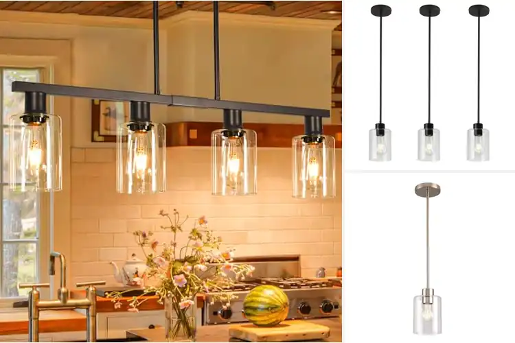 Detailed view of Best Adjustable Kitchen Island Lights