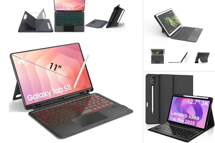 Detailed view of Best Adjustable Viewing Angle Keyboard Cases