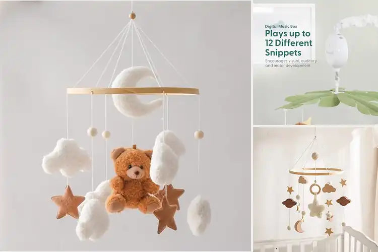 Detailed view of Best Baby Mobiles: Create a Calm & Cozy Nursery