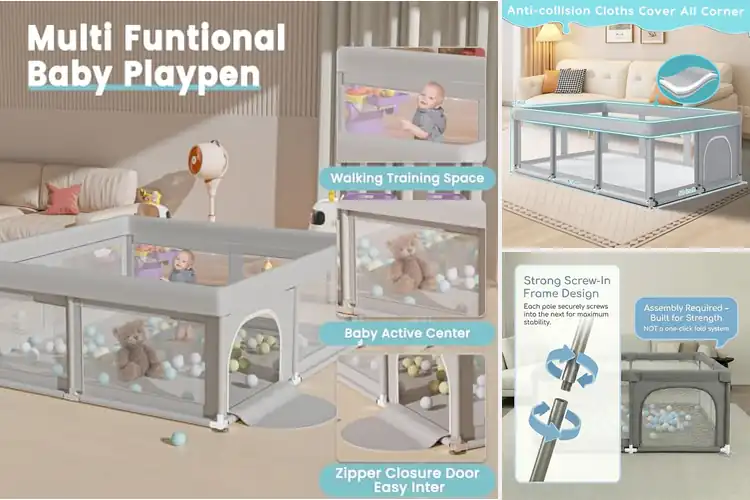 Detailed view of Best Baby Play Yards