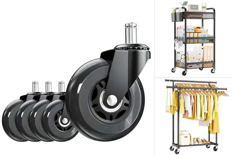 Detailed view of Best Black Rolled Wheels