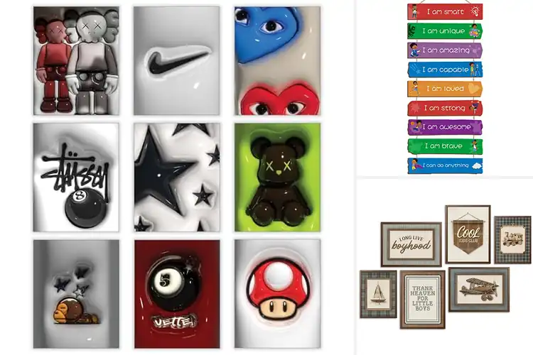 Detailed view of Best Boys Room Decor Sets: Stylish Ideas Kids Love
