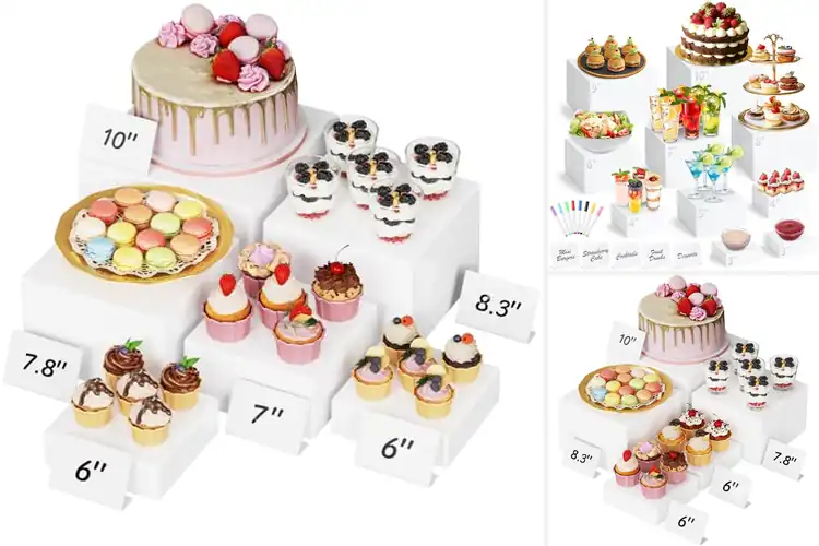 Detailed view of Best Buffet Risers
