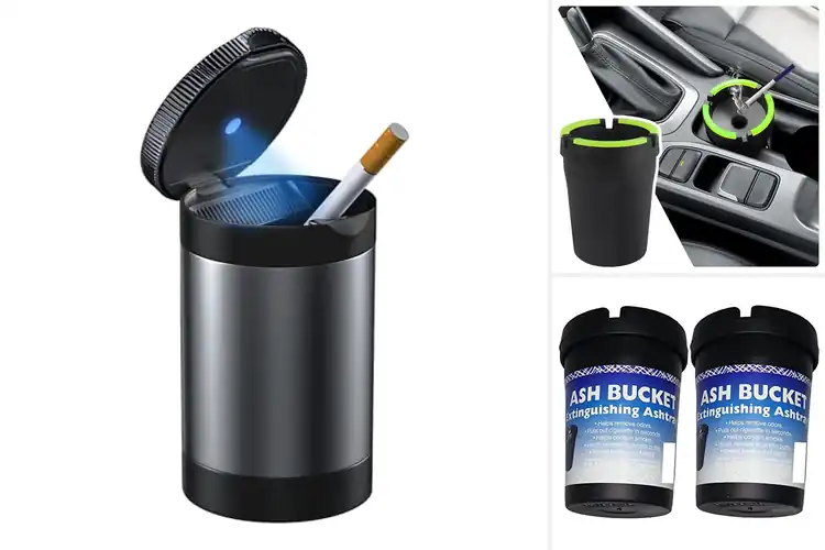 Detailed view of Best Car Ashtrays for a Cleaner, Fresher Ride
