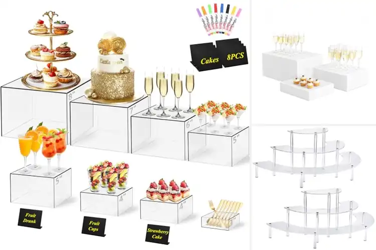 Detailed view of Best Catering Display Risers