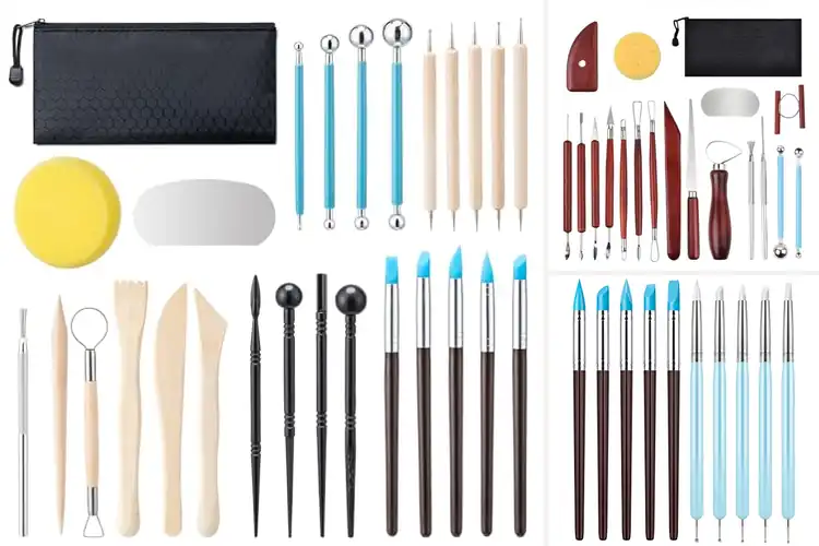 Detailed view of Best Clay Sculpting Tools: Top 10 Kits for Smooth Finishes