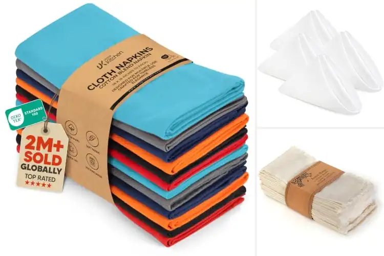 Detailed view of Best Cloth Napkins
