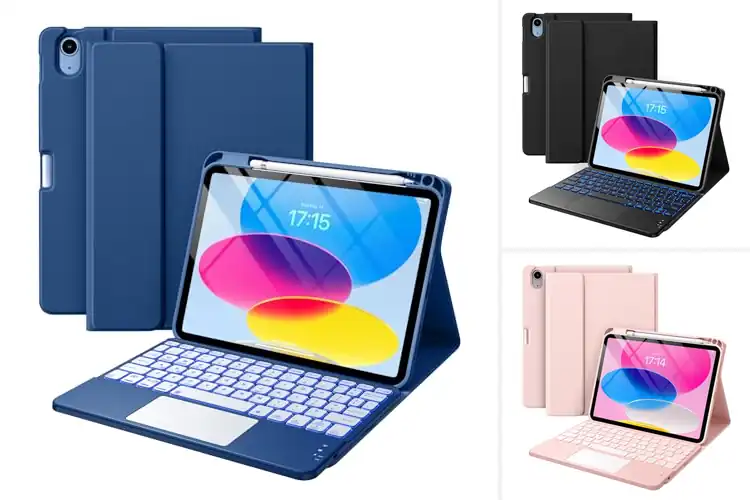 Detailed view of Best Compatible iPad 11th and 10th Gen Keyboard Case