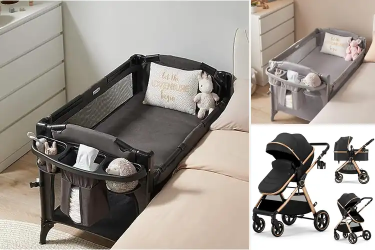 Detailed view of Best Convertible Bassinets