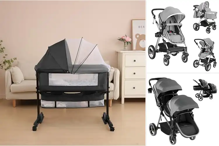 Detailed view of Best Convertible Infant Bassinets