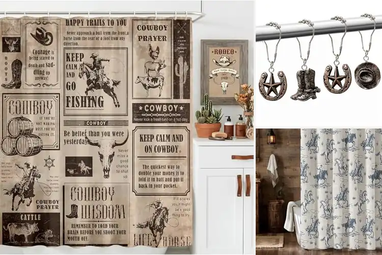 Detailed view of Best Cowboy Showers for a Warm Western Refresh