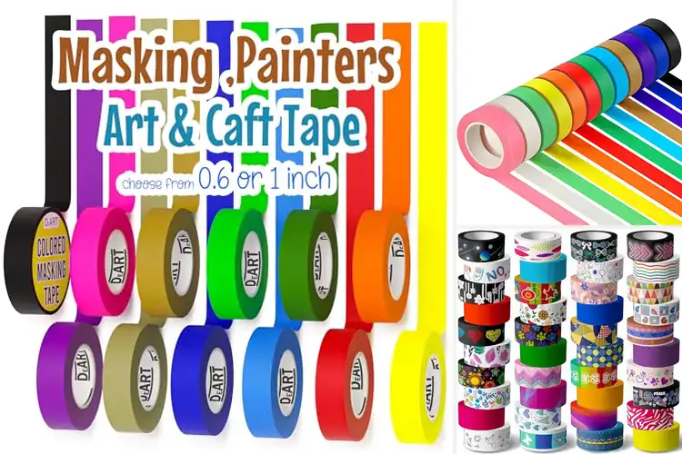 Detailed view of Best Craft Tapes: 10 Bright Eco-Friendly Picks