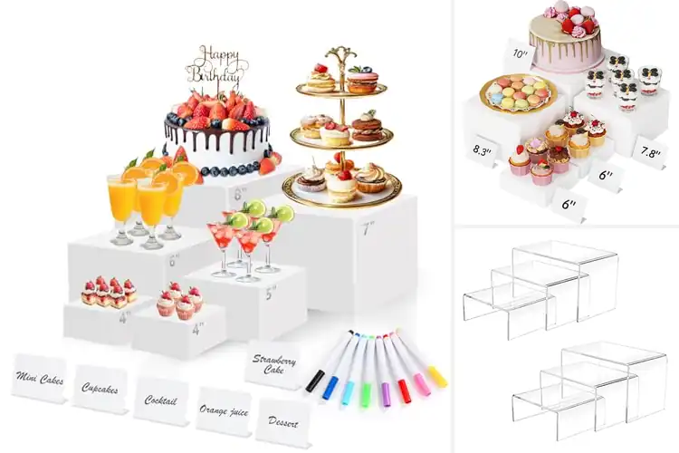 Detailed view of Best Dessert Table Risers