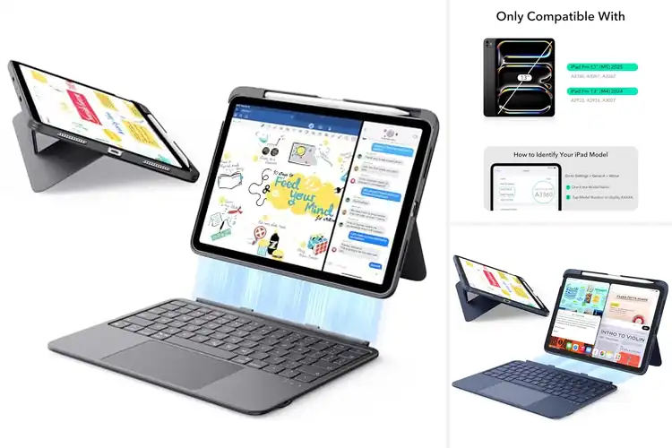 Detailed view of Best Detachable Magnetic Keyboard Cases