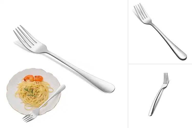 Detailed view of Best Durable Stainless Steel Salad Forks