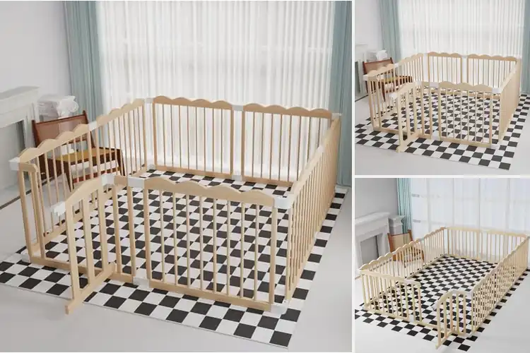 Detailed view of Best Easy-To-Assemble Baby Playards