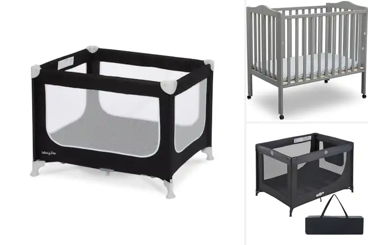 Detailed view of Best Foldable Travel Cribs