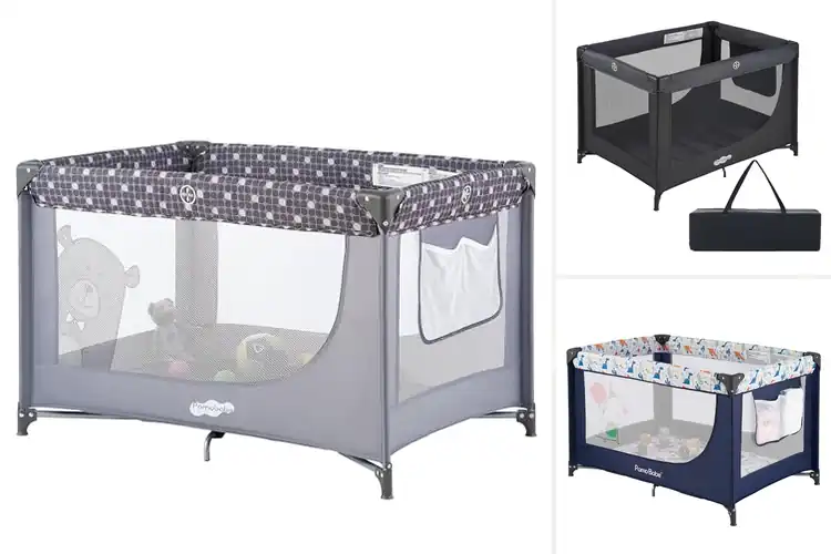 Detailed view of Best Foldable Travel Playards