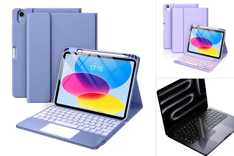 Detailed view of Best Folio Keyboard Covers: Comfort & Control Upgrade