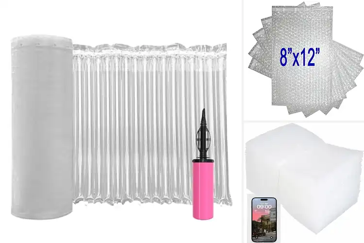 Detailed view of Best Glass Bottle Shipping Bags