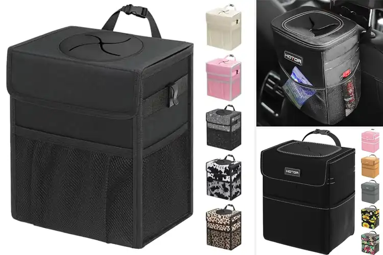 Detailed view of Best Hanging Car Trash Cans: Top Picks for a Cleaner Ride