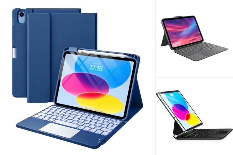 Detailed view of Best iPad 10th Gen Keyboard Case