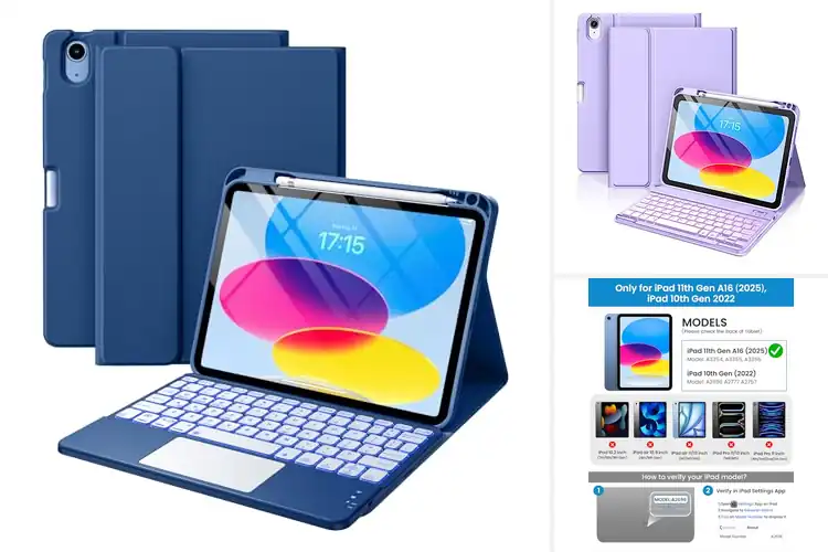 Detailed view of Best iPad 10th Generation Cases With Keyboard
