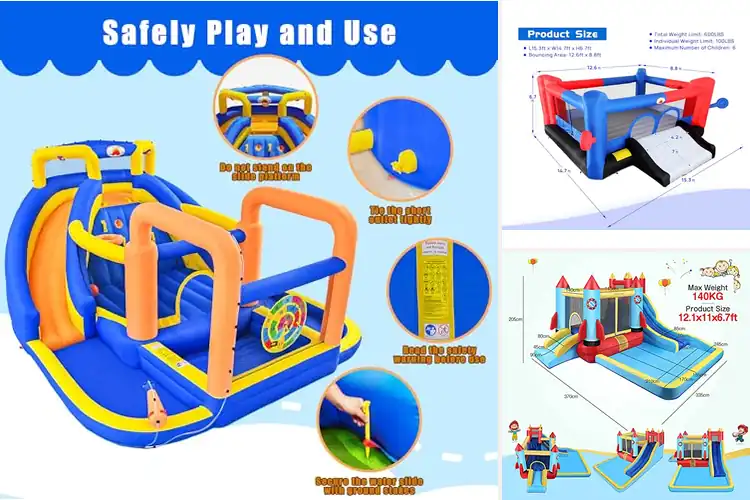 Detailed view of Best Large Jumping Area: Safe, Fun & Exciting Play for Kids