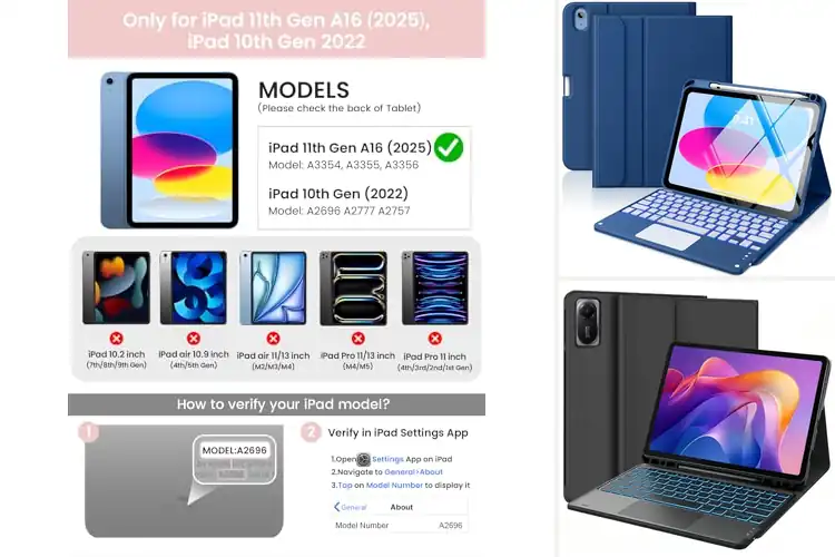 Detailed view of Best Long Battery Life Keyboard Cases