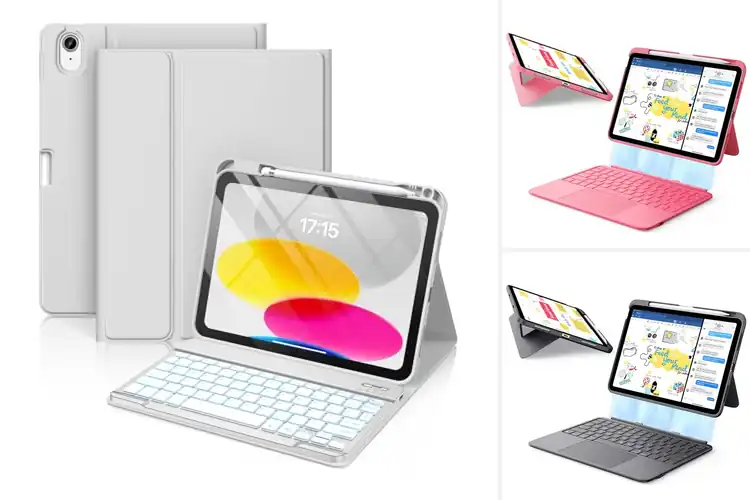 Detailed view of Best Magnetic Detachable Keyboard Case