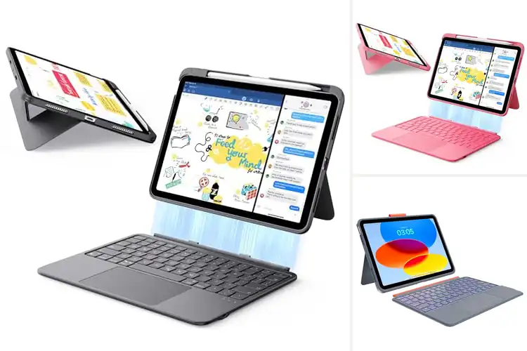 Detailed view of Best Magnetic Detachable Keyboard Cases For iPad