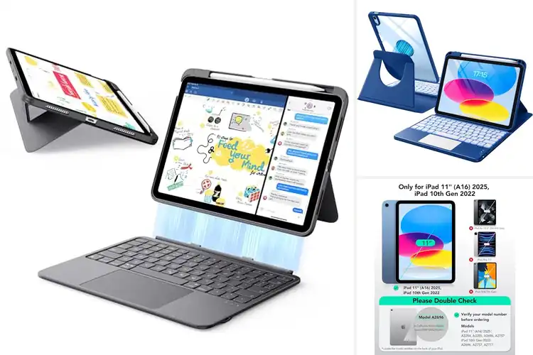 Detailed view of Best Magnetic Detachable Keyboard For iPad