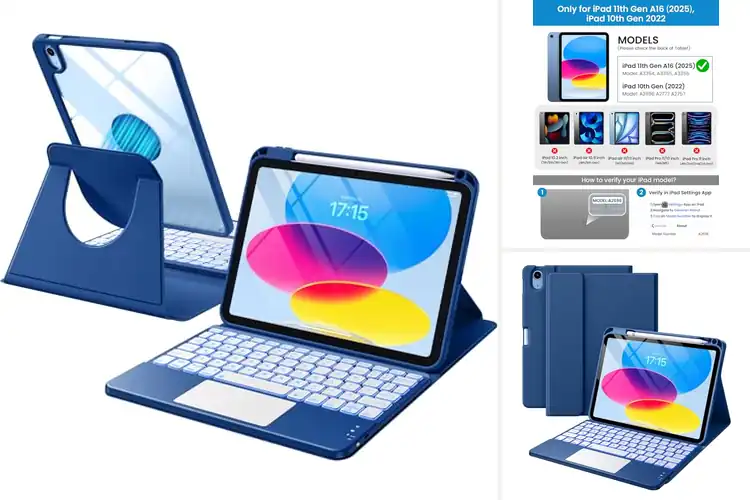Detailed view of Best Multi Angle Keyboard Cases For iPad