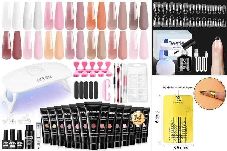 Detailed view of Best Nail Extension Kits for Strong, Smooth DIY Nails