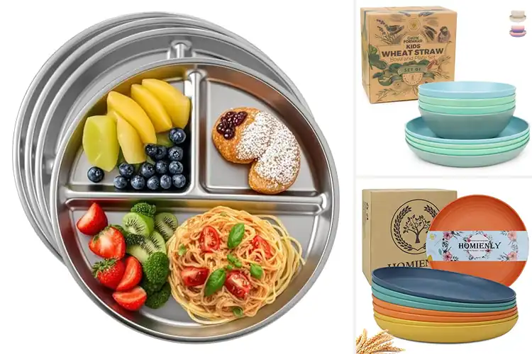 Detailed view of Best Non Toxic Kids Plates