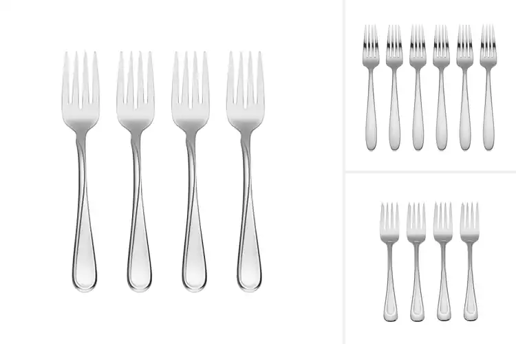 Detailed view of Best Oneida Salad Forks