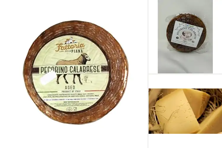 Detailed view of Best Pecorino Calabrese Cheese Whole Wheels
