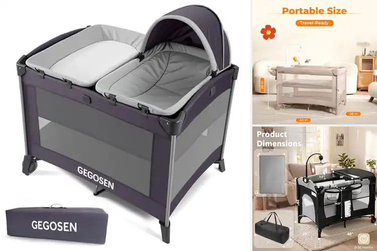Detailed view of Best Portable 4 in 1 Baby Playards