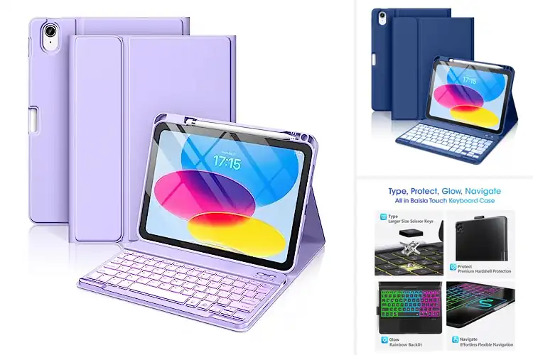 Detailed view of Best Protective iPad Case With Keyboard