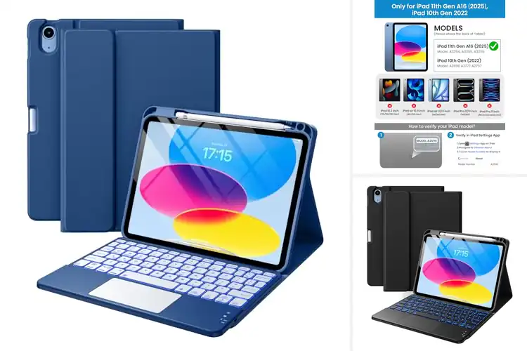 Detailed view of Best Protective Keyboard Cases For iPad 10th Generation