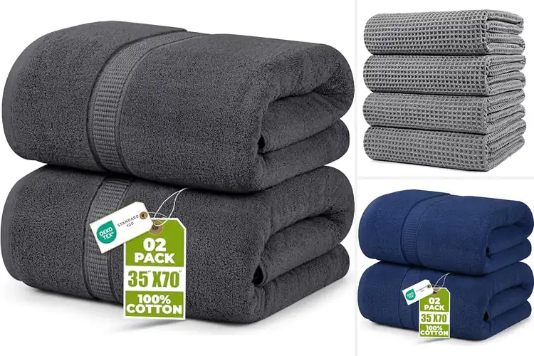 Detailed view of Best Quick Dry Bath Sheets