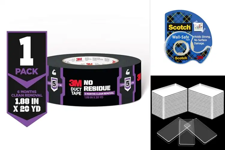 Detailed view of Best Residue-Free Adhesive Tapes