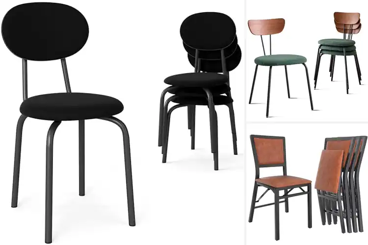 Detailed view of Best Space-Saving Dining Chairs: 10 Stylish & Compact Picks
