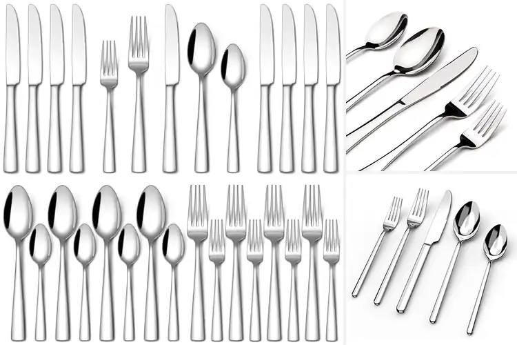 Detailed view of Best Stainless Steel Flatware Sets