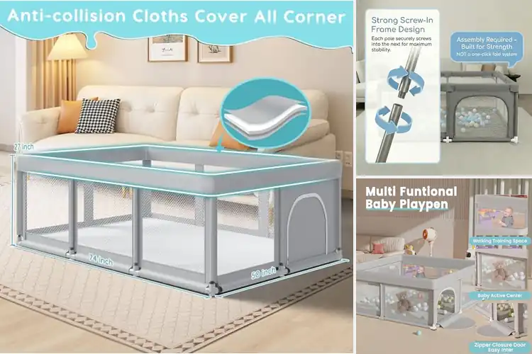Detailed view of Best Sturdy Baby Playpens: Top Picks for Safety & Durability