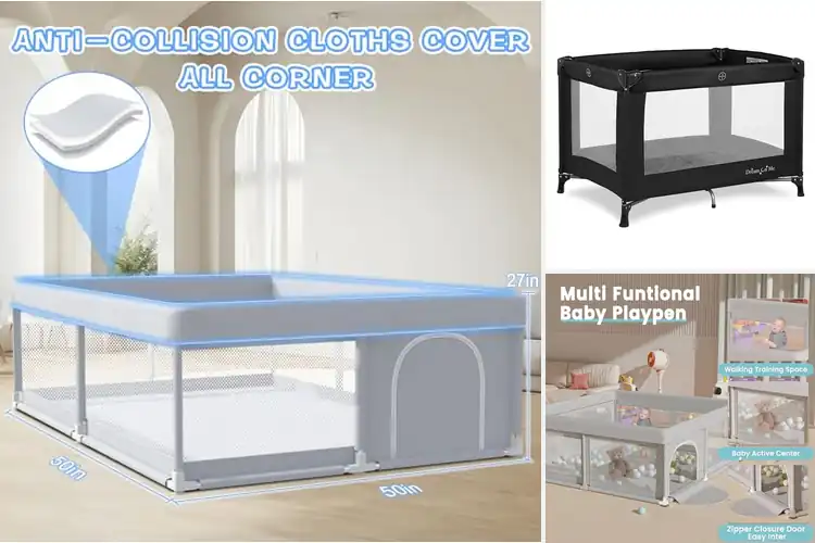 Detailed view of Best Toddler Playpens: Top Picks for Safety & Fun